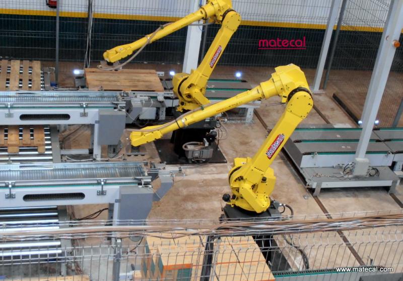 Robots Paletizadores y Despaletizadores