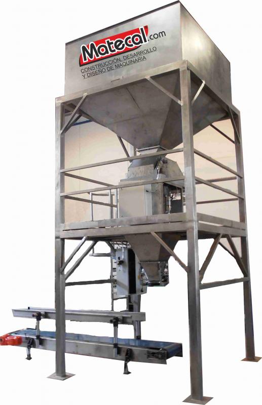 Máquina Llenadora Pesadora de Sacos Automatica