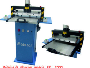 Prensa para Planchas Forros para Calzado PP 2000