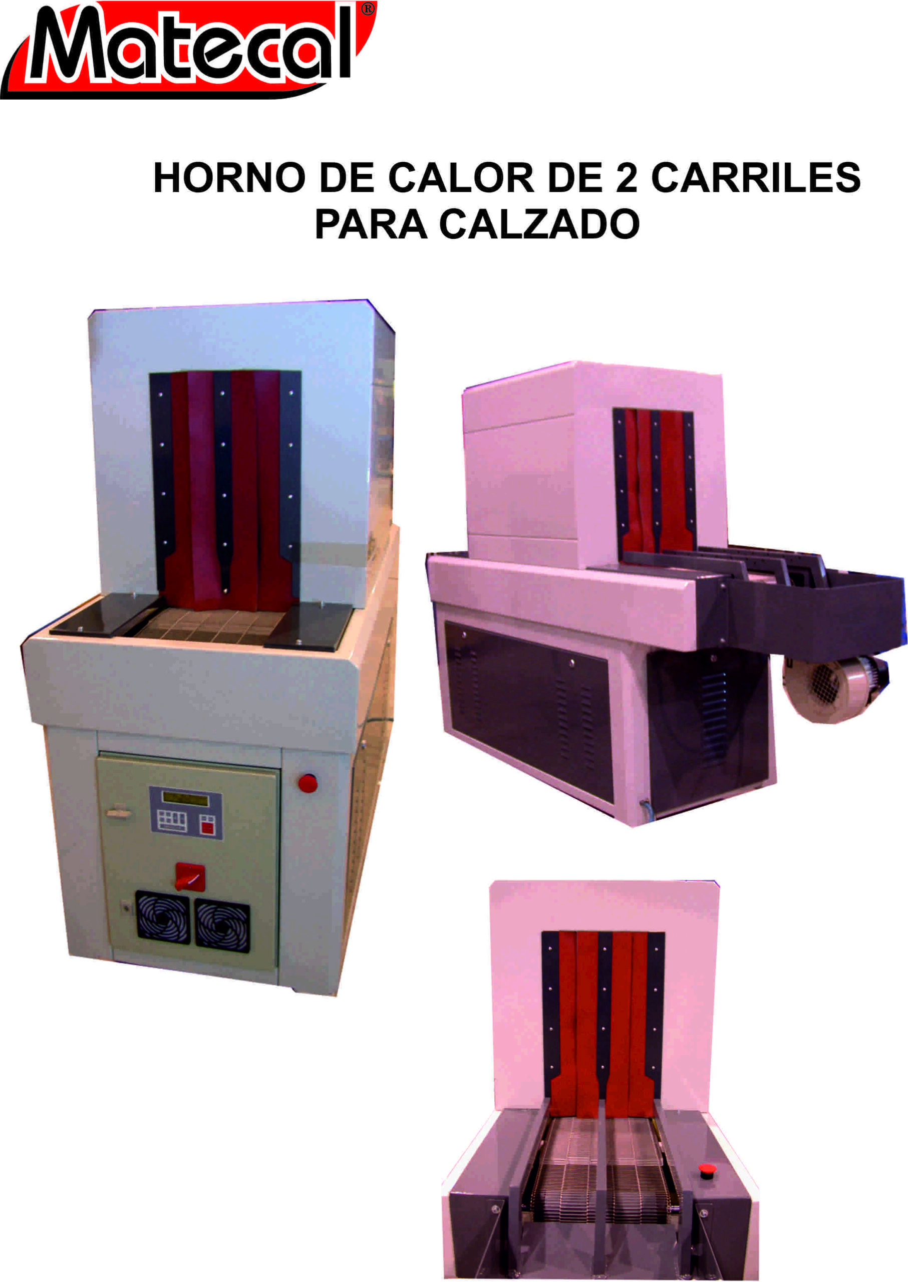 Horno de Calor de 2 Carriles