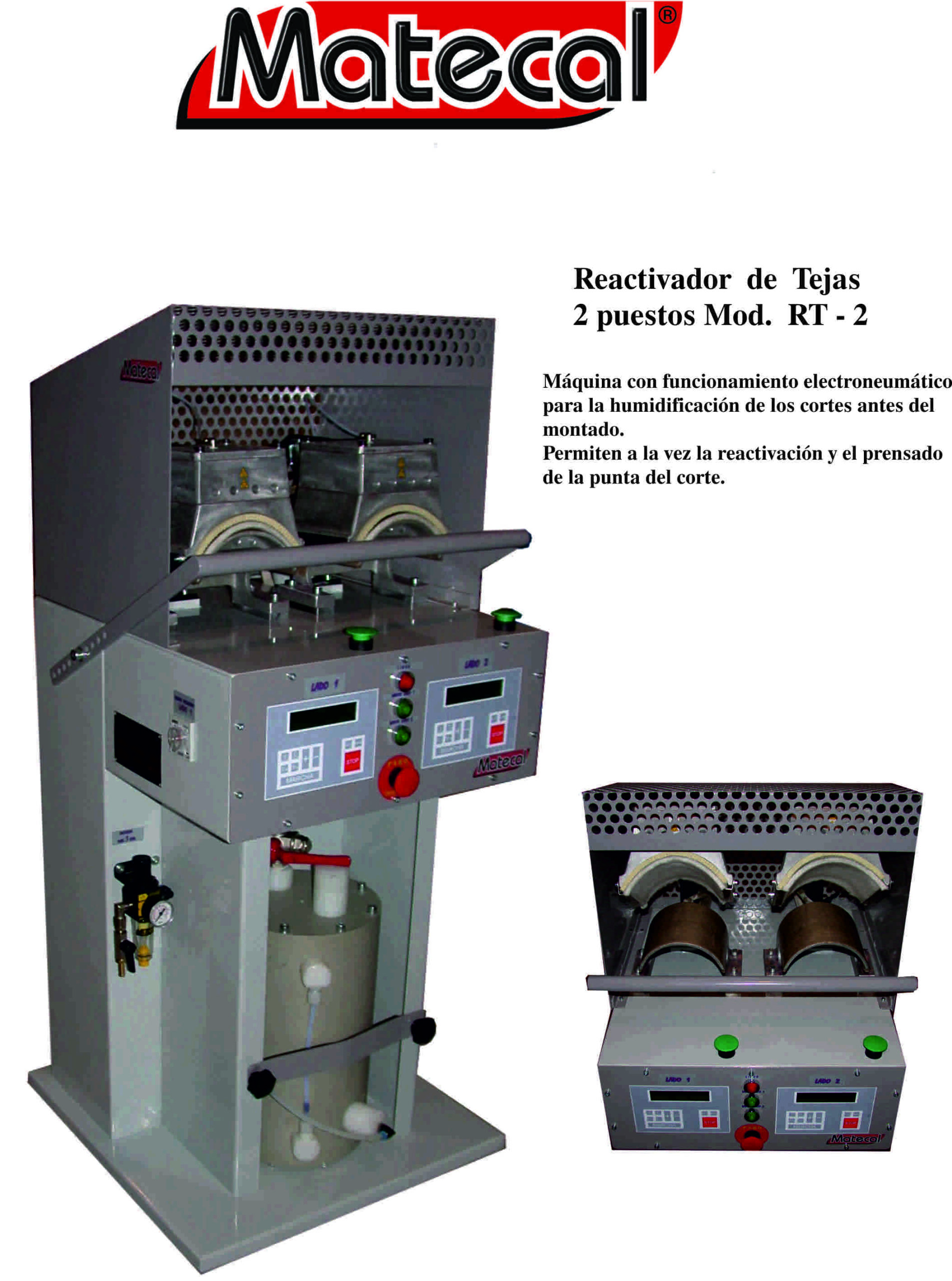 Prensa de Humidificación de Cortes TEJA