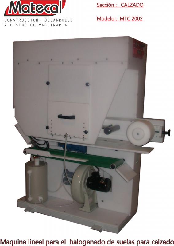 Halogenadora Lineal con Retorno MTC-2002